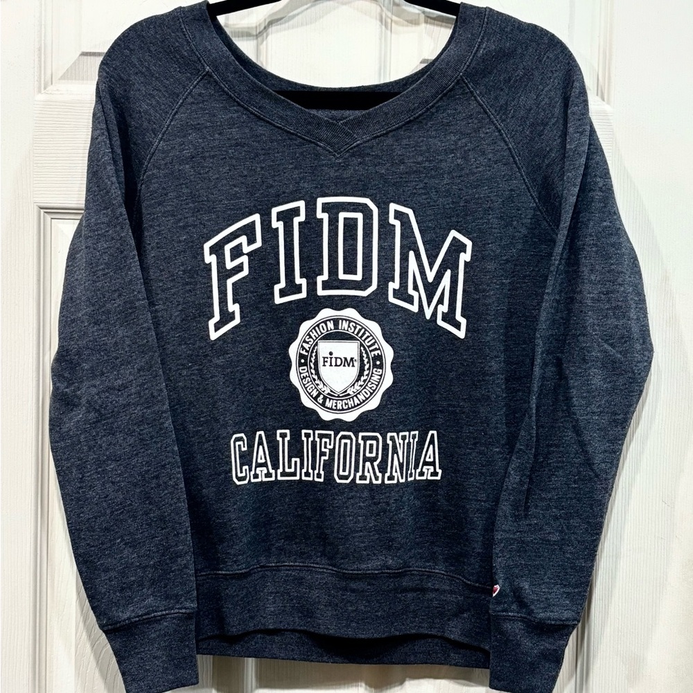 FIDM College Heather Gray Sweatshirt
